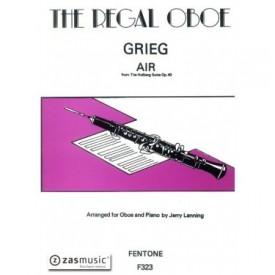 GRIEG, Edward: The Regal Oboe. Air from The Holberg Suite Op. 40