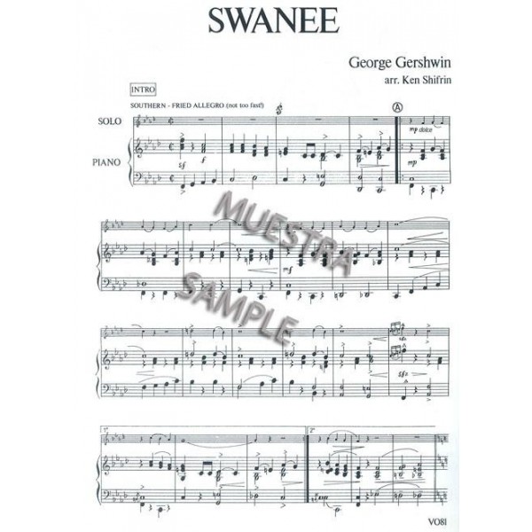 Gershwin, George.: Swanee