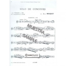 Mouquet, Jules.: Solo de Concours
