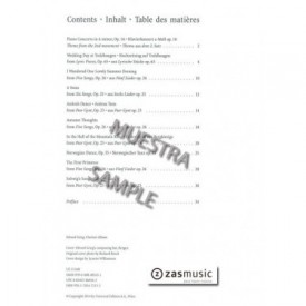 Grieg, Edward: Clarinet Album