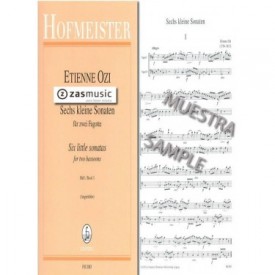 Ozi: Six little sonatas for two bassoons book 1