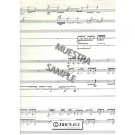 Façade-trio pour deux clarinettes basses & percussion