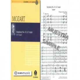 Mozart: Symphony No. 41 C major. KV 551 - C major - study score + CD - STP+CD - orchestra.