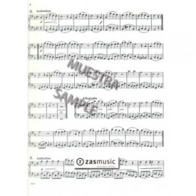 Satzenhofer, J. 24 duetos for two bassoons