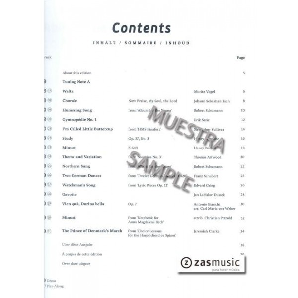 15 Easy Classical solos for oboe