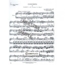 Concerto in A major for Clarinet (K622)