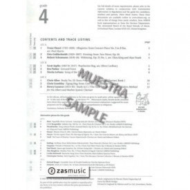 Selected Clarinet exam pieces