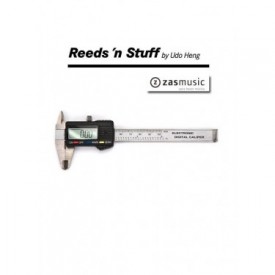 CALIBRADOR, PIE DE REY, DIGITAL DE ALUMINIO. REEDS´N STUFF