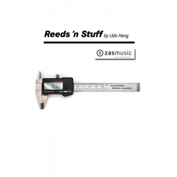 CALIBRADOR, PIE DE REY, DIGITAL DE ALUMINIO. REEDS´N STUFF