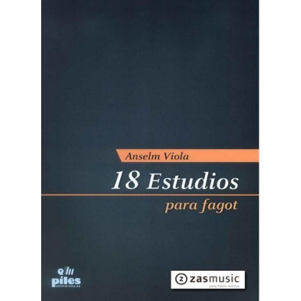 Viola, Anselm: 18 Estudios para fagot