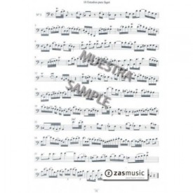 Viola, Anselm: 18 Estudios para fagot