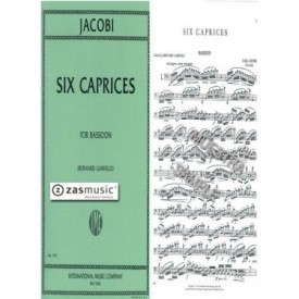 Jacobi: Six Caprices for bassoon