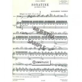 Tansman, Alexandre: Sonatine pour basson et piano