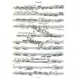 Tansman, Alexandre: Sonatine pour basson et piano