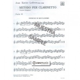 Lefèvre: Método para clarinete vol. II