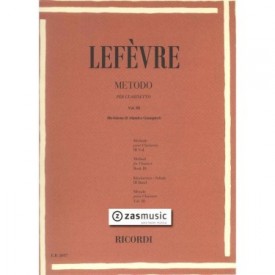 Lefèvre: Método para clarinete vol. III