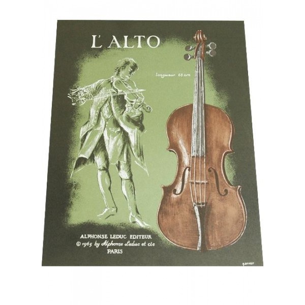 Lámina LA VIOLA L´ALTO