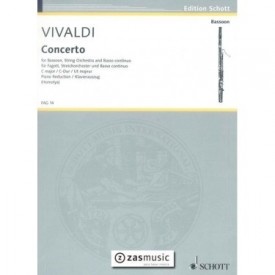 Vivaldi, Concerto for Bassoon, String Orchestra and Basso Continuo C major F. VIII P.V. 45 RV 472