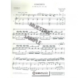 Vivaldi, Concerto for Bassoon, String Orchestra and Basso Continuo C major F. VIII P.V. 45 RV 472