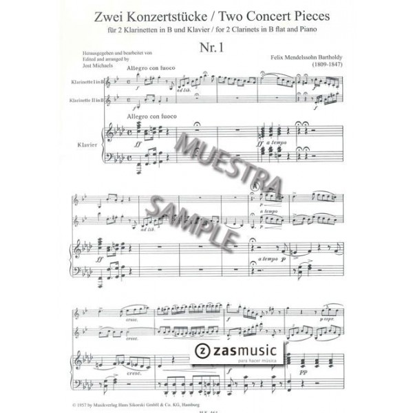 Mendelssohn: Two Concert pieces opus 113/114