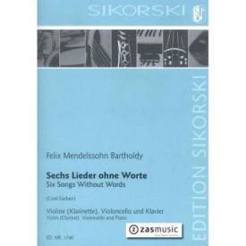 Mendelssohn: Six songs without words