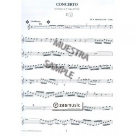 Mozart: Clarinet concerto KV 622 A Major