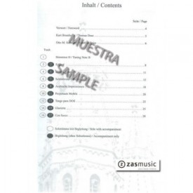 Schönbrunn Gardens. 8 Concert pieces for clarinet and piano