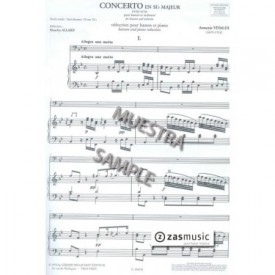 Vivaldi: Concierto en Si b M F. VIII nº 35