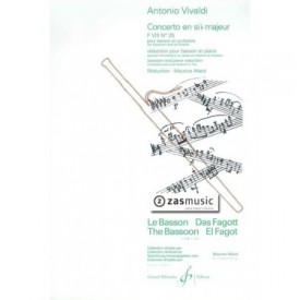 Vivaldi: Concierto en Si b M F. VIII nº 35