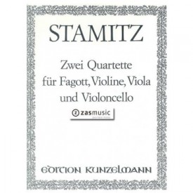 Stamitz: 2 cuartetos para fagot y cuerda