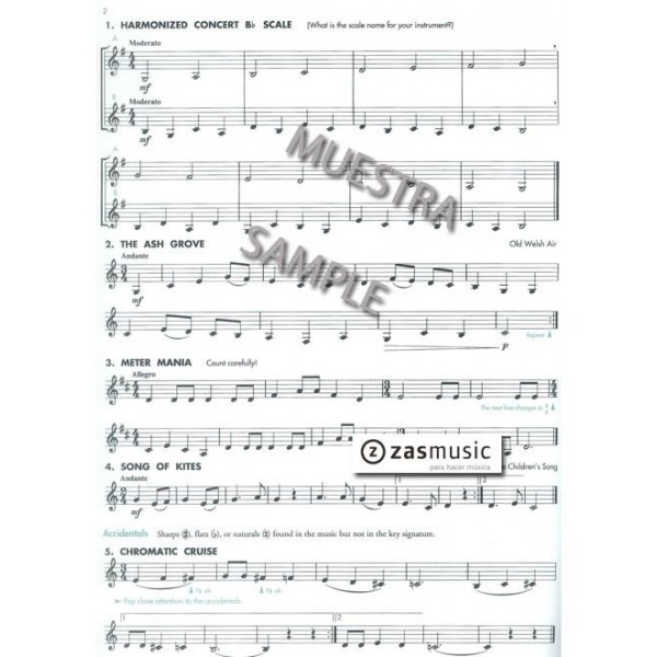 Essential elements a comprensive band method. 2