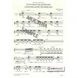 Vajda: Lightshadow-trembling for solo clarinet