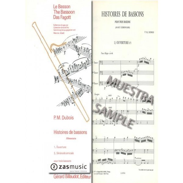 Dubois: Histories de bassoons (elémentaire)