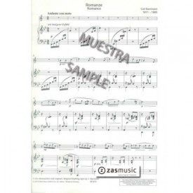 Baermann: Romance for clarinet & piano