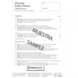 Clarinet exam pieces Sólo