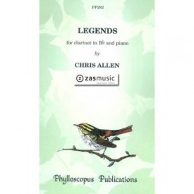 Legends for clarinet in Bb and piano by Chris allen