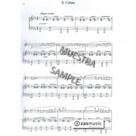 Legends for clarinet in Bb and piano by Chris allen