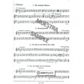 Bläfers Lieblinge eine sammlung beliebter melodien in leichter bearbeitung von Bernhard  Kutsch for Klarinette oder Tompete