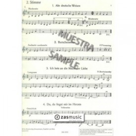 Bläfers Lieblinge eine sammlung beliebter melodien in leichter bearbeitung von Bernhard  Kutsch for Klarinette oder Tompete