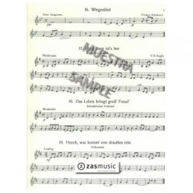 Bläfers Lieblinge eine sammlung beliebter melodien in leichter bearbeitung von Bernhard  Kutsch for Klarinette oder Tompete