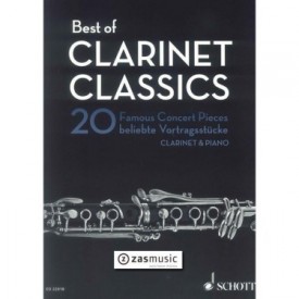 Best of Clarinet Classics. 20 Famous Concert Pieces
