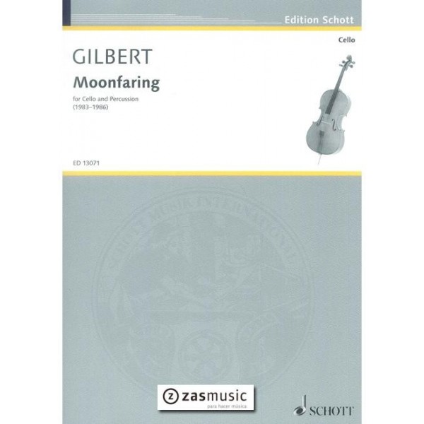 Gilbert, Anthony,: Moonfaring for cello and percussion (1983-1986)