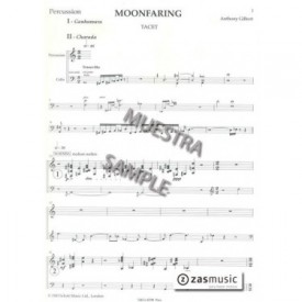 Gilbert, Anthony,: Moonfaring for cello and percussion (1983-1986)