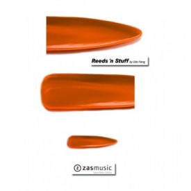 Lengüeta de plástico para caña de oboe opaca o fluorescente. Reeds´n stuff