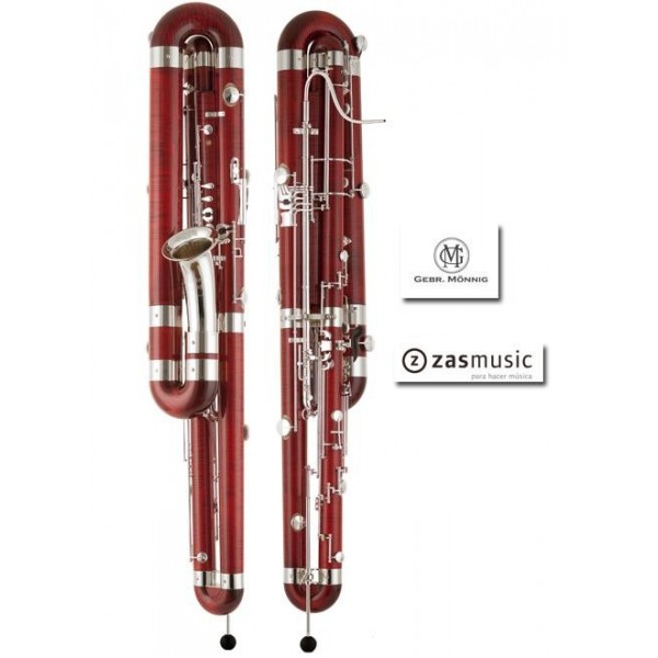 Contrafagot Gebrüder Mönnig modelo profesional 310. modelo compacto