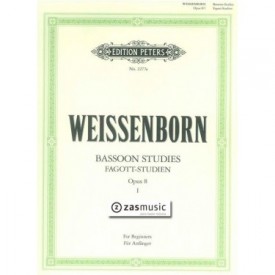 Weissenborn: Bassoon studies Op. 8 Vol. I for Beginners
