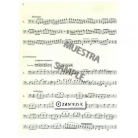 Weissenborn: Bassoon studies Op. 8 Vol. I for Beginners