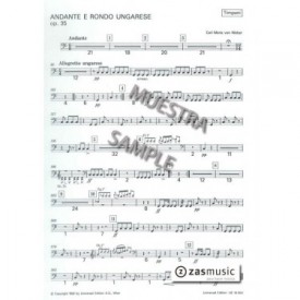 WEBER: ANDANTE E RONDO UNGARESE, OP. 35 Timbal