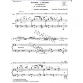 Brotons: Sonata-Concerto op.130 per a fagot i piano
