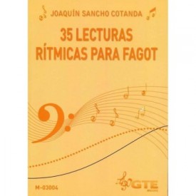 35 Lecturas rítmicas para fagot
